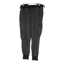 Young Fabulous &amp; Broke Women&#39;s Gray Drawstring Cargo Pants Size Small - £27.06 GBP