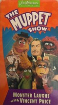 The Muppet Show Monster Laughs With Vincent Price Vhs 1994-TESTED-RARE-SHIP24HRS - £59.49 GBP