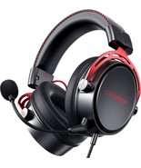 Gaming Headset For Ps4 Pc., Xbox One Ps5 Controller, Noise Cancelling Ov... - £44.56 GBP