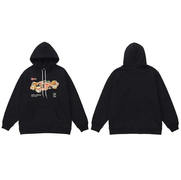 Harajuku Hoodie Streetwear Sweatshirt  Men Funny  Graphic Hoodie Cotton Autumn B - £219.73 GBP