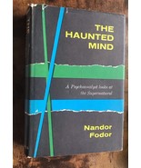 The Haunted Mind - Nandor Fodor 1959 Garrett Publications 1st Edition HC DJ - $60.51 CAD