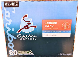 Caribou Coffee Medium Roast K-Cup Pod Caribou Blend 80 Count - $80.72 CAD