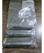 Replacement Baseball Home Plate Spikes 4&quot; with Threaded End Set of 3. - $23.41 CAD