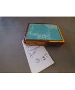 Vintage Zell 5th Ave Blush Mirrored Compact Decorative Blue Design ^ - $20.37 CAD
