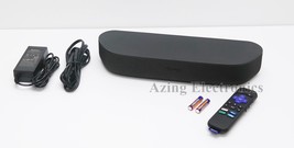 Roku Streambar 9102x 4K HDR Media Streamer and Audio Bar w/ Voice Remote - £63.58 GBP