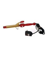 CHI Professional Curling Iron 1 inch Red Model GF1557 Tested Working Lon... - £12.54 GBP