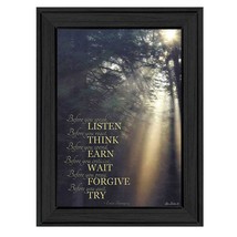 Before You 1 Black Framed Print Wall Art - $1,489.32 MXN