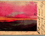 Crépuscule Vue De Mount Lowe California Ca 1908 Udb Carte Postale H8 - $4.04