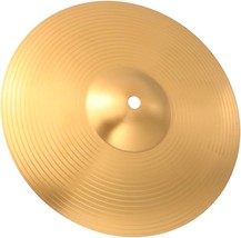 Milisten 10 Inch Brass Crash Ride Hi Hat Traditional Cymbals For Beginners - £28.50 GBP