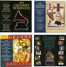Lot of 4 CDs 1995 1996 1997 Grammy Nominees and Greatest Moments - No Cases - £2.39 GBP