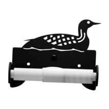 Village Wrought Iron Traditional Style Loon Toilet Tissue Holder - £16.41 GBP