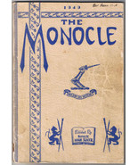 The Monocle 1949 Yearbook Simcoe High School Dedication War Memorial Plaque - £15.28 GBP