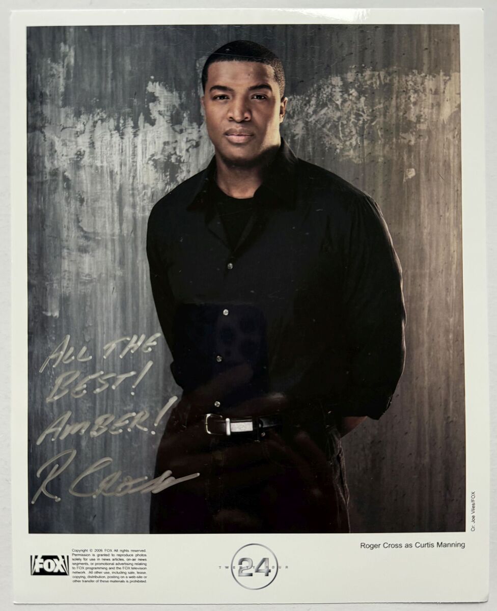 Roger Cross Signed Autographed "24" Glossy 8x10 Photo - $19.99 Roger Cross Signed Autographed "24" Glossy 8x10 Photo - $19.99