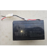 25CC15 SCOOTER BATTERY, 6-DW-7, 14.2VNL, 12VDC / 7AH RATED, GOOD CONDITION - $9.46