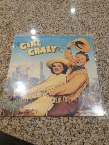 Laserdisc - LD -  girl crazy , mickey rooney - $2.96