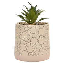 Disney Mickey Ceramic Planter with Faux Plant - $50.85