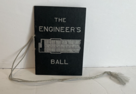 The Engineer&#39;s Ball Mini Brochure Dance Card 1933 at the Lansing Masonic Temple - £7.74 GBP