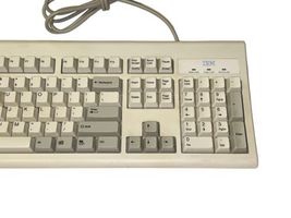 Vintage IBM KB-8923 07H0665 Wired Keyboard Clicky Computer Microsoft 104 Key image 3