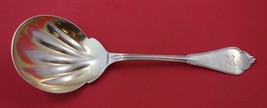 Gothic aka Eureka by Vanderslice Sterling Silver Berry Spoon GW w/ Ridge 8 1/2&quot; - £154.53 GBP