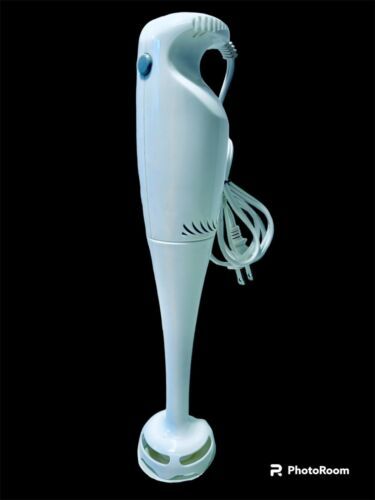 Kitchen Gourmet White Ergonomic 120V Electric Stick Handheld Blender NT9912 - $14.95