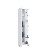  Corner Cabinet Womppi, Bathroom, White - £207.07 GBP