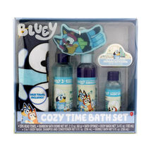 Bluey Cozy Time Bath Set 6 Piece Bubble Bath Rainbow Bomb Body Wash Spon... - $22.77