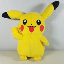 Pokemon Pikachu Plush Yellow By Toy Factory 9&quot; Tall Collect Em All - $10.98