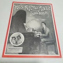 He&#39;s a Rag Picker by Irving Berlin Sheet Music Wilton Sisters pic - £7.00 GBP