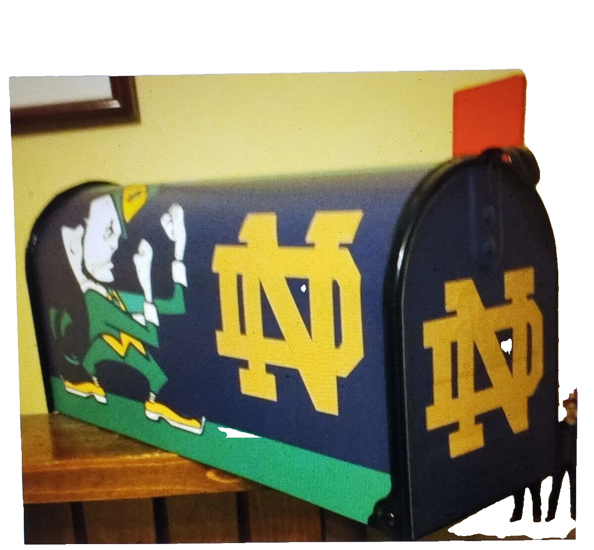 NOTRE DAME FIGHTING IRISH MAILBOX - $139.00