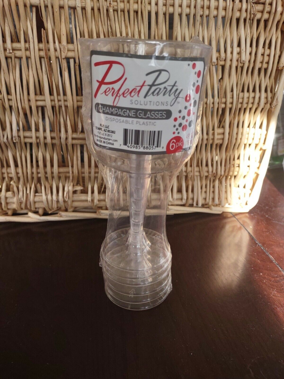 Perfect Party Solutions Champagne Glasses Disposable Plastic - $15.72