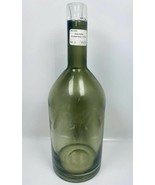 Glass Bottle Smoked Grey 11.5x4&quot; by Canvas - $465.47 MXN
