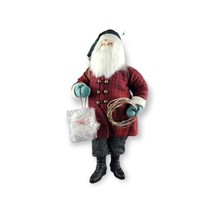 Hallmark Christmas Santa Figurine Heritage Collection Woodsman Santa 18&quot;... - £103.60 GBP