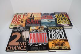 Lot of 7 James Patterson Hardcover Novels Mixed Lot - $10.88