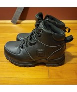 FILA Boy&#39;s Size 12 Ascender Black Boots Thick Rubber Sole - £11.07 GBP