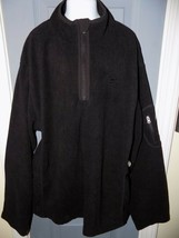 Starter Micro Fleece 1/4 Zip Black Pullover Size 8 Boys NEW - $18.25