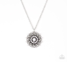 Paparazzi Boho Bonanza Silver Necklace - New - $4.50