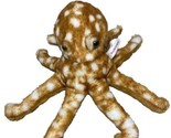 Aurora Octopus Brown White Spotted Realistic 6 inch - $10.38