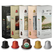 Organic USDA  Coffee Aluminum Espresso Pods for Nespresso Original Machine 100 P - $44.88