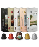 Organic USDA  Coffee Aluminum Espresso Pods for Nespresso Original Machi... - $44.88