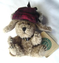 Boyd&#39;s Bear and Friends The Archive Collection Dog Indy Plaid Hat- NWT - £11.76 GBP