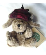  Boyd&#39;s Bear and Friends The Archive Collection Dog Indy Plaid Hat- NWT - £11.77 GBP