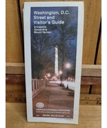 1991 AAA Washington D.C. Street Map and Visitors Guide- Annapolis, Alexa... - £9.30 GBP