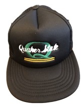 Cappellino Baseball Stile Camionista Scatto Schiena Orlo Piatto Quaker S... - £7.19 GBP