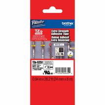 Brother Genuine P-Touch TZE-S251 Tape, 1&quot; (0.94&quot;) Wide Extra-Strength Adhesive L - £24.91 GBP