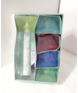 Mr. Dudley NEW Clear Acrylic SALT MILL + 5 Color Tops Red Green Yellow B... - €32,48 EUR