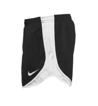 NIKE Girls&#39; Tempo Dri Fit Running Shorts Black White 836317 012 - Medium... - $17.18