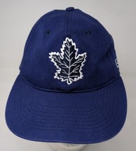 Vintage CCM Toronto Maple Leafs Hockey Snapback Baseball Hat Cap NHL #1 Apparel - £23.70 GBP