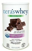 Tera&#39;s Whey Protein, Dark Chocolate, 12 oz - $34.80