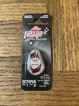 Berkley Fusion Octopus Hook Red Size 1-Brand New-SHIPS N 24 HOURS - £39.47 GBP
