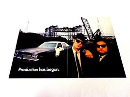 ORIGINAL Vintage 1980 Blues Brothers Advance 12x18 Industry Ad Poster Be... - £232.32 GBP